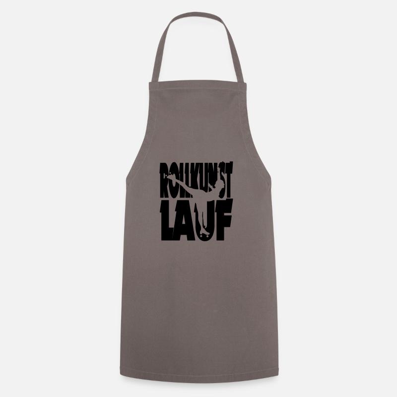 Rollkunstlauf Schnitt 1 - Kochschürze - Grau