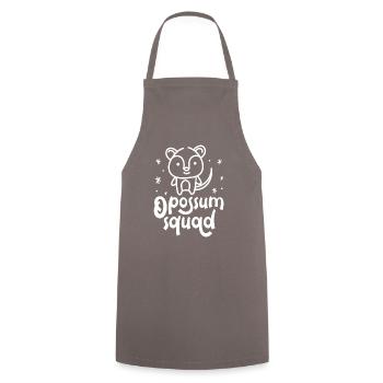 Opossum Squad Rodent Cute Team Opossum Animal - Tablier de cuisine - gris - Devant - AI Model Male 185 dark (185cm)