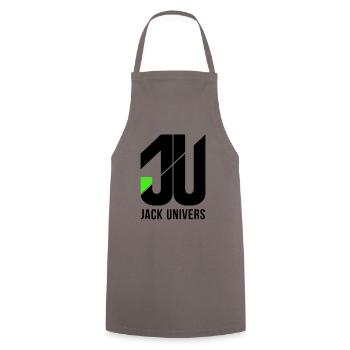 Jack Univers - Kochschürze - Grau - Vorne - AI Model Male 185 dark (185cm)