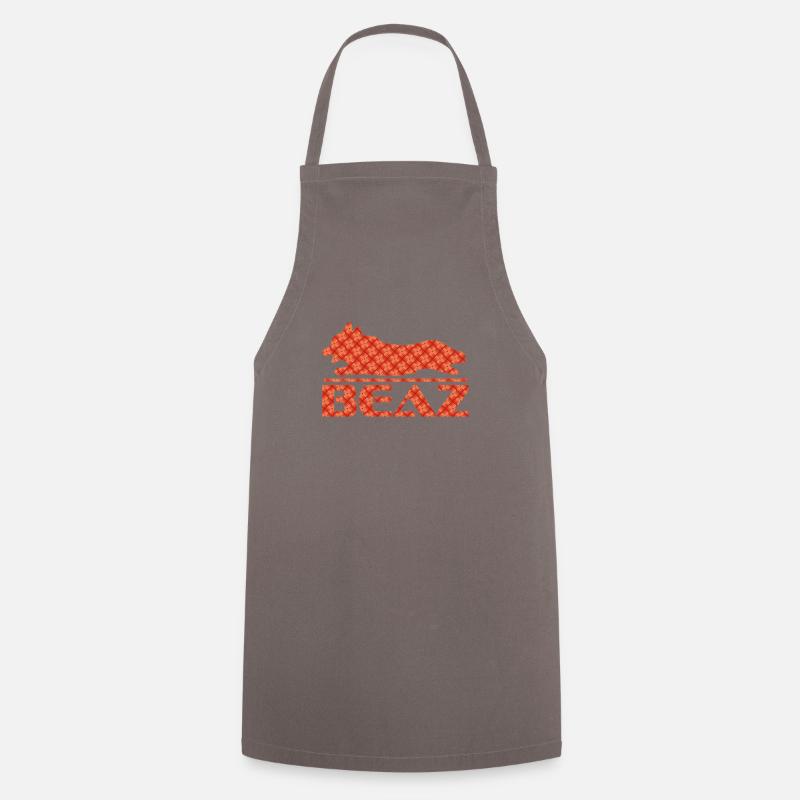 Logo BEAZ 001 - Tablier de cuisine - gris