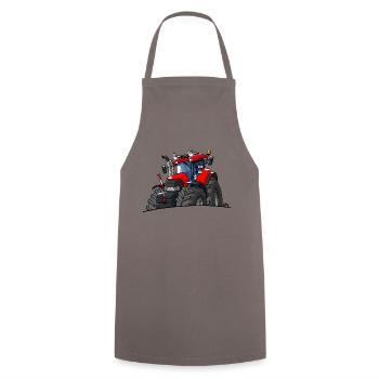0844 CIH - Cooking Apron - grey - Front - AI Model Male 185 dark (185cm)