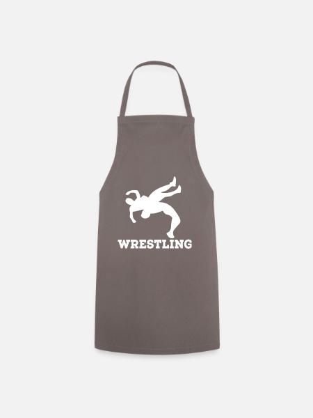Wrestling - Cooking Apron - grey
