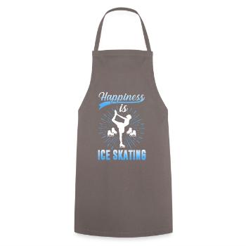 Patinage de vitesse Sports d’hiver Cadeau - Tablier de cuisine - gris - Devant - AI Model Male 185 dark (185cm)