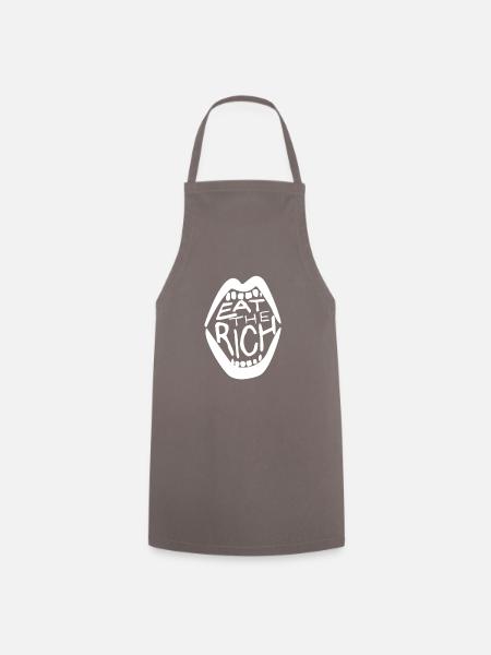 Cadeau de communisme anti-capitalisme punk rock - Tablier de cuisine - gris
