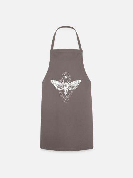 Papillon gothique Celtes cadeau Satan occulte - Tablier de cuisine - gris