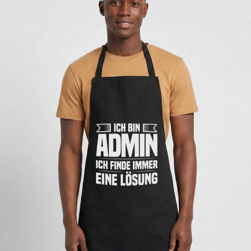 Administrator IT-ler Support Lösung Sysadmin Admin Kochschürze