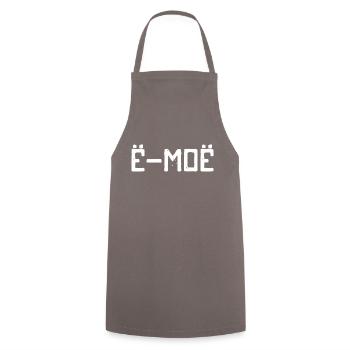 Incredible! Saying in Russian Russak Russia - Cooking Apron - grey - Front - AI Model Male 185 dark (185cm)