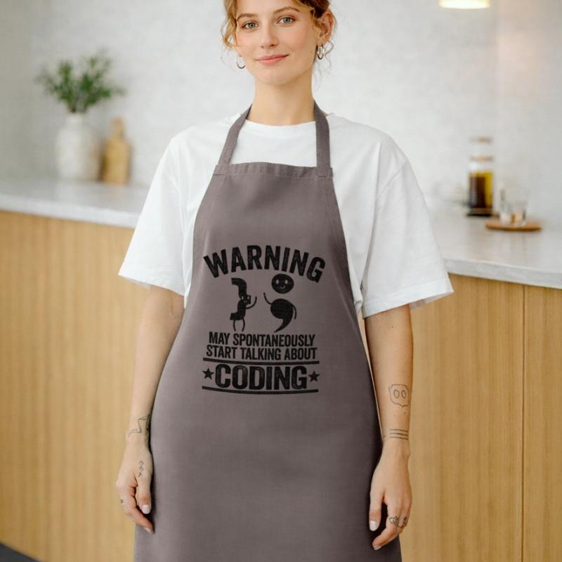 Programmeurs Informaticien Coding Cadeau Tablier de cuisine