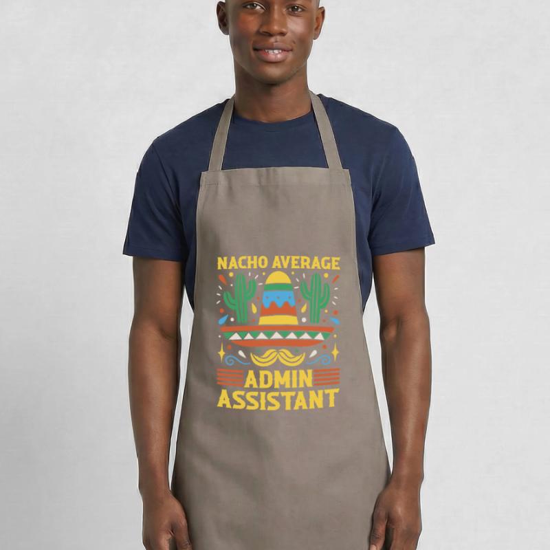 Nacho Average Admin Assistant Cinco De Mayo Tablier de cuisine