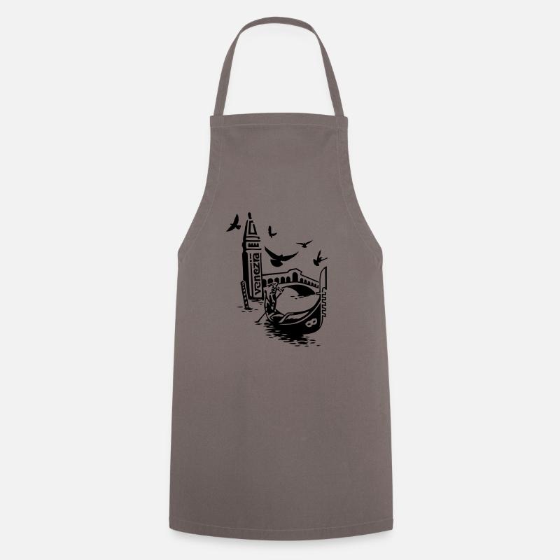 Venice - Cooking Apron - grey