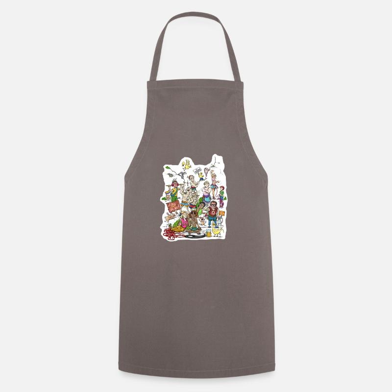Diversity Klemmkleil Cover 2022 - Cooking Apron - grey