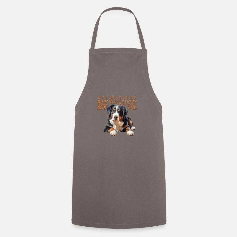 Bouvier bernois - Tablier de cuisine - gris