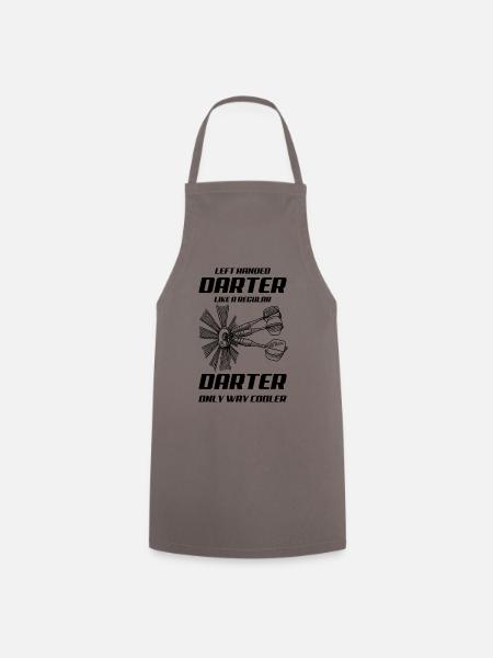 dart darter - Kochschürze - Grau