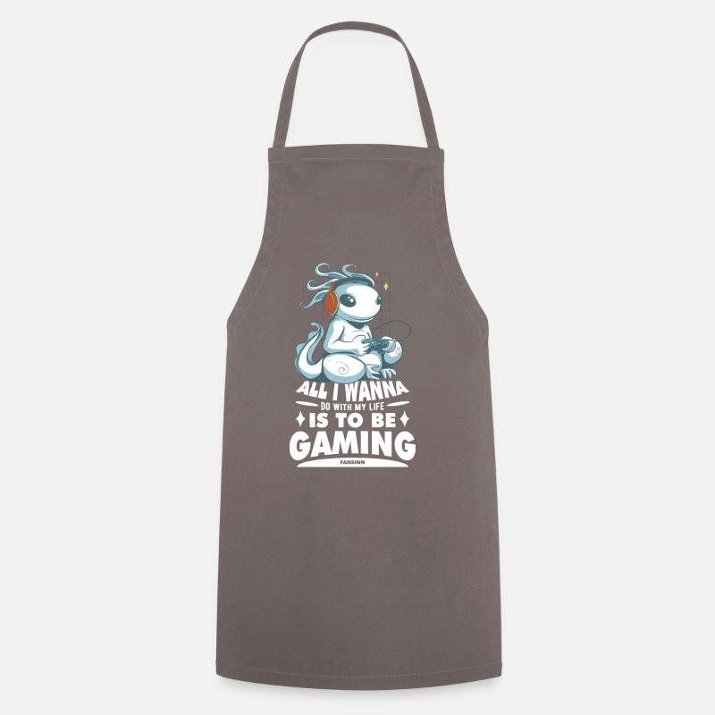 Gaming - Kochschürze - Grau