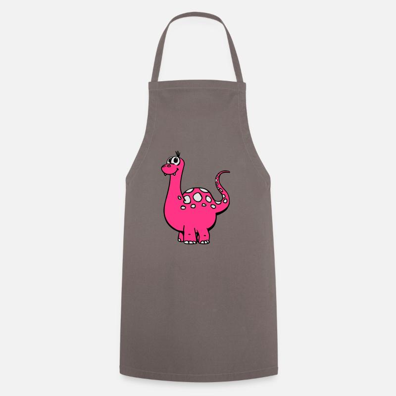 Dino 3c - Tablier de cuisine - gris