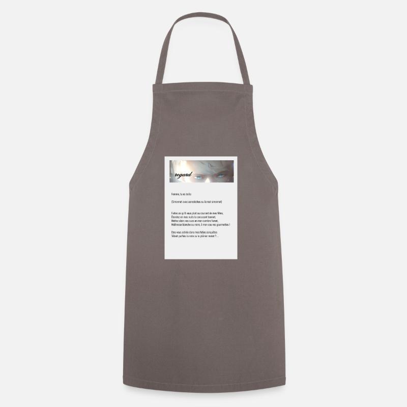 regard2 - Tablier de cuisine - gris
