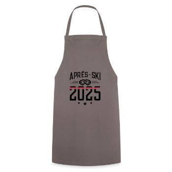 Après-ski 2025 - Tablier de cuisine - gris - Devant - AI Model Male 185 dark (185cm)