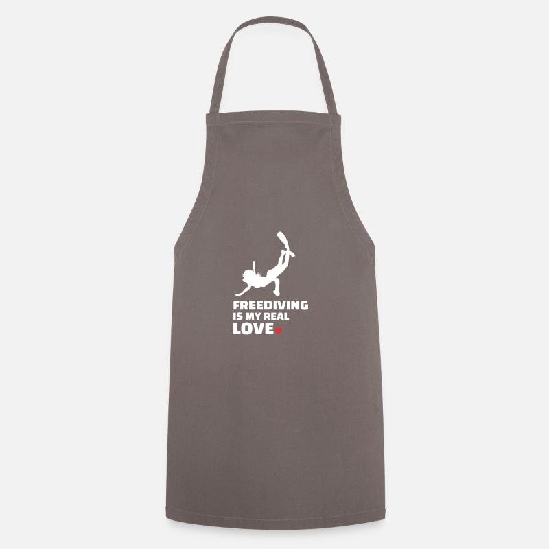 Apnée - Tablier de cuisine - gris