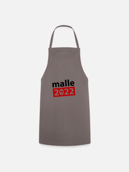 malle 2022 - Kochschürze - Grau