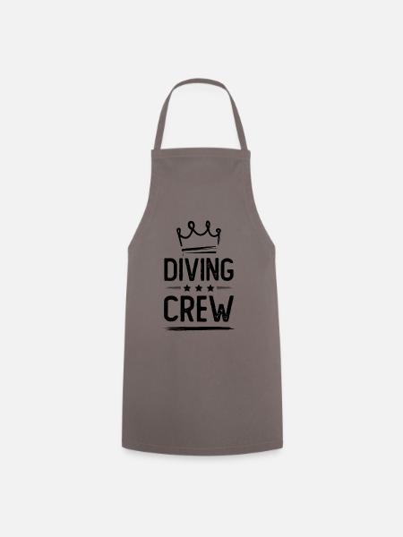 Diving Crew - Kochschürze - Grau
