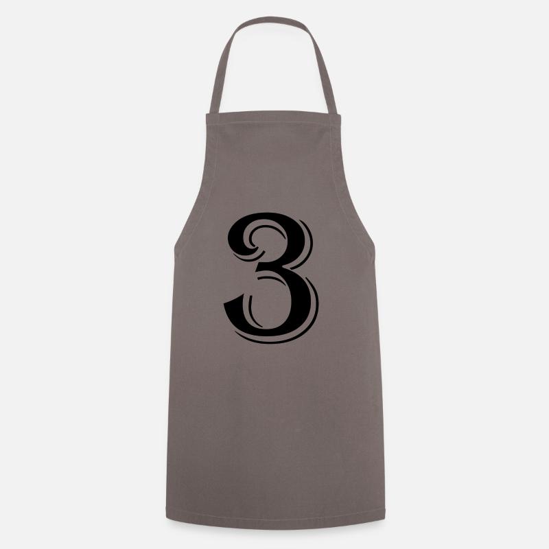 3 - Tablier de cuisine - gris