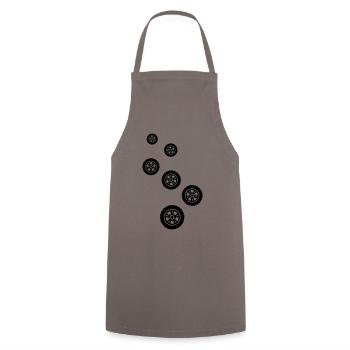 Reifen tuning - Kochschürze - Grau - Vorne - AI Model Male 185 dark (185cm)
