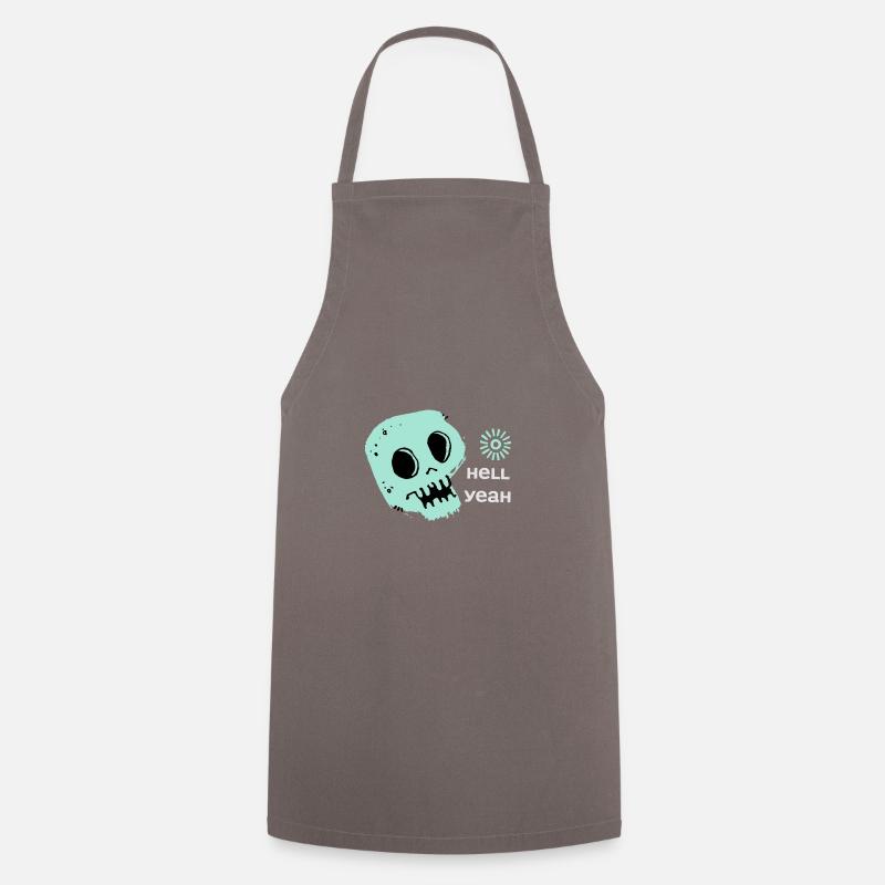 Hell yeah! - Cooking Apron - grey