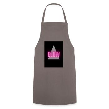 Glow Story - Kochschürze - Grau - Vorne - AI Model Male 185 dark (185cm)