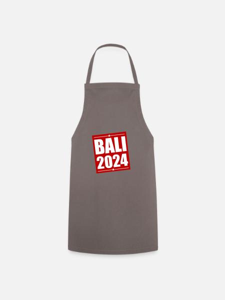Bali 2024 - Kochschürze - Grau