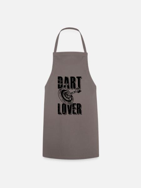 dart liebe - Kochschürze - Grau