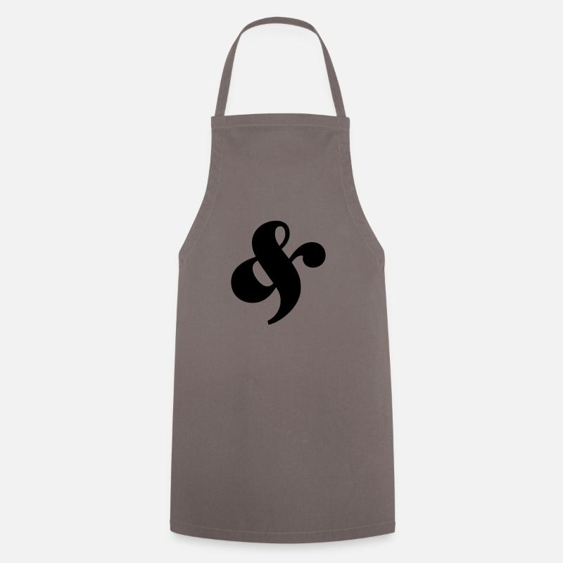 Ampersand - Kochschürze - Grau