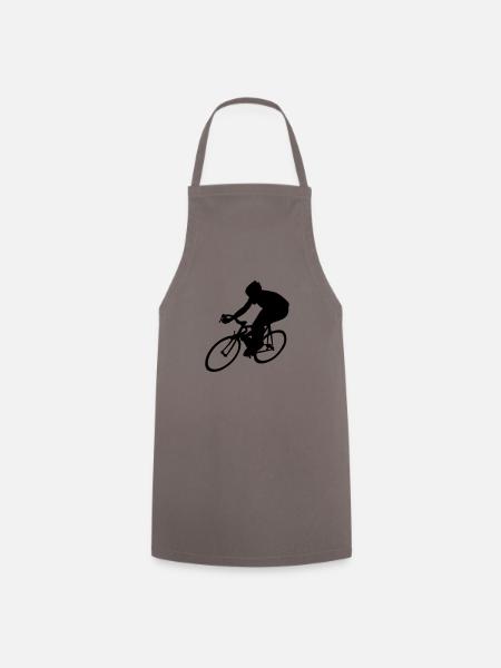 cyclisme - Tablier de cuisine - gris