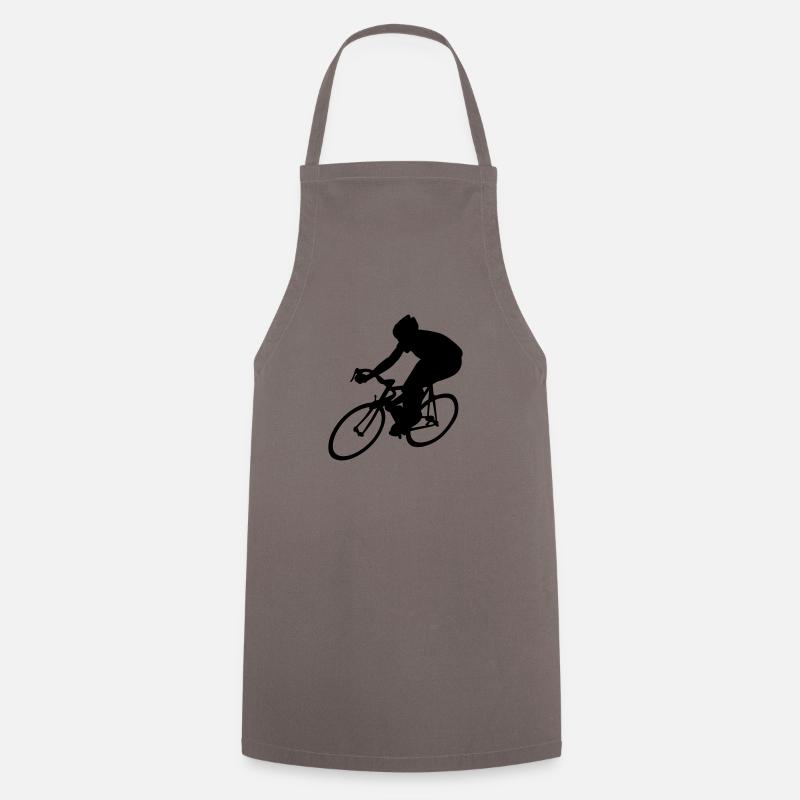 cyclisme - Tablier de cuisine - gris