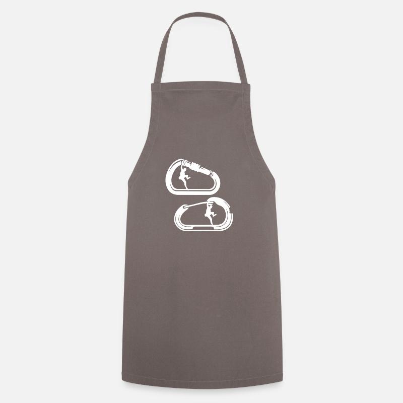 Bouldering Climbing Climbing - Cooking Apron - grey