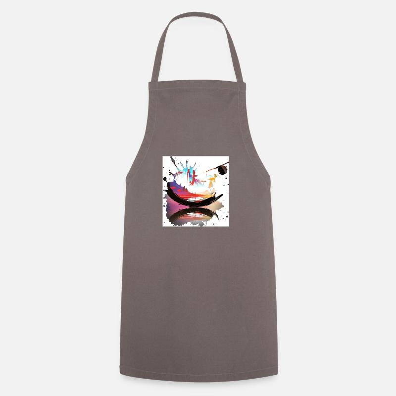 Éclabousser - Tablier de cuisine - gris