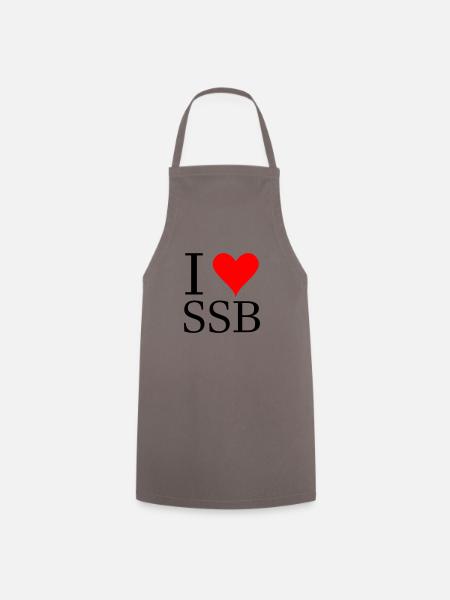 j’adore ssb - Tablier de cuisine - gris