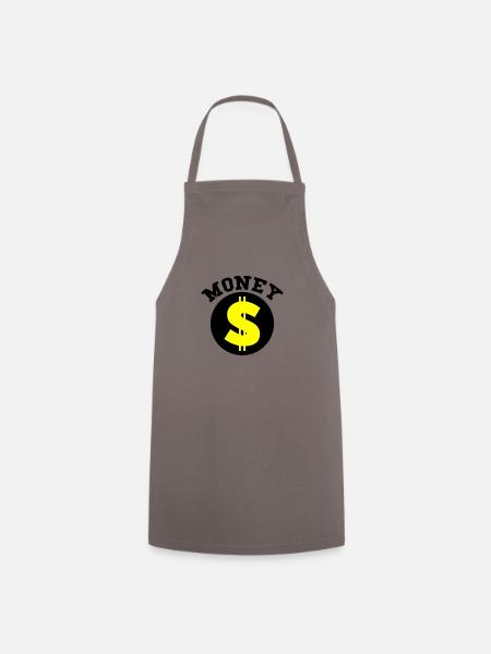 money - Kochschürze - Grau