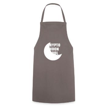 Bitcoin Trading Crypto Stocks - Tablier de cuisine - gris - Devant - AI Model Male 185 dark (185cm)