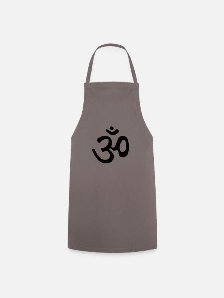 om - Tablier de cuisine - gris