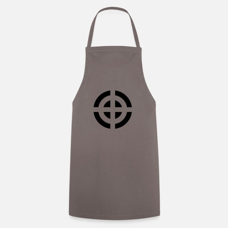 cible - Tablier de cuisine - gris