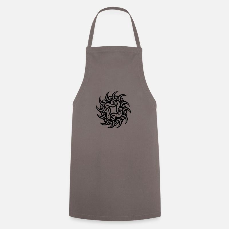 Two Clef Sun - Cooking Apron - grey