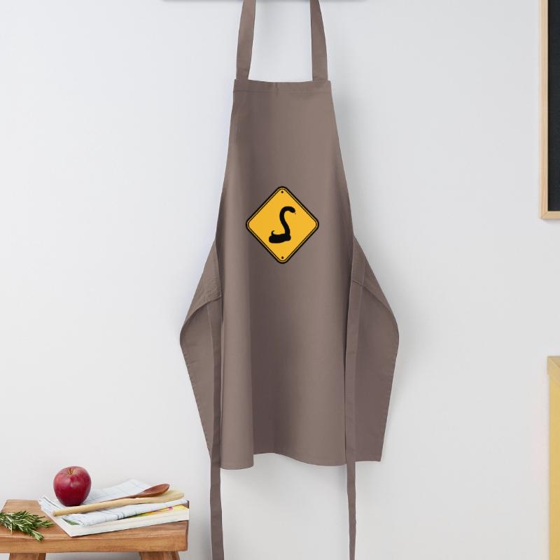 snake caution caution caution note sign s Cooking Apron