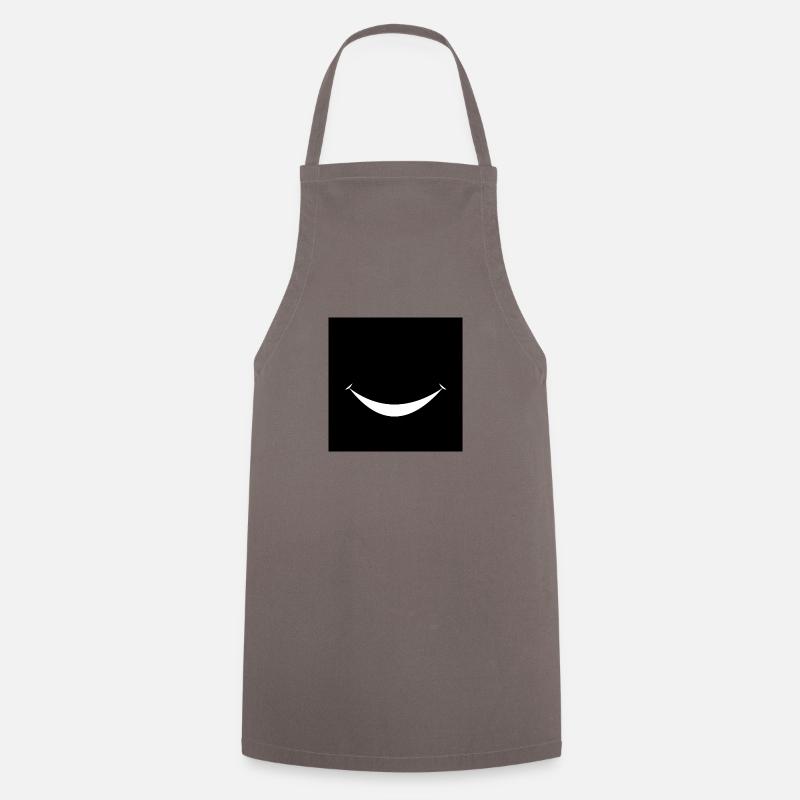 Smile - Cooking Apron - grey