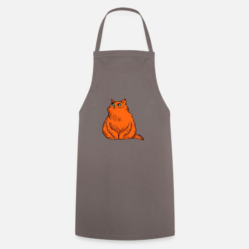 Funny cats 9 - Cooking Apron - grey