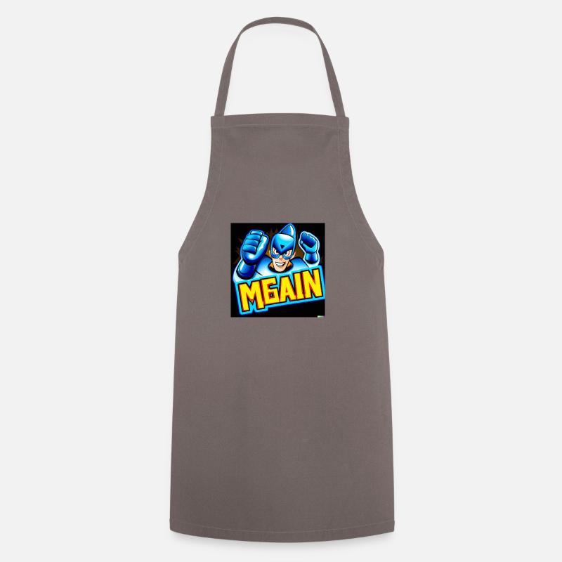 COMIC STAR MEGA MAN - Kochschürze - Grau