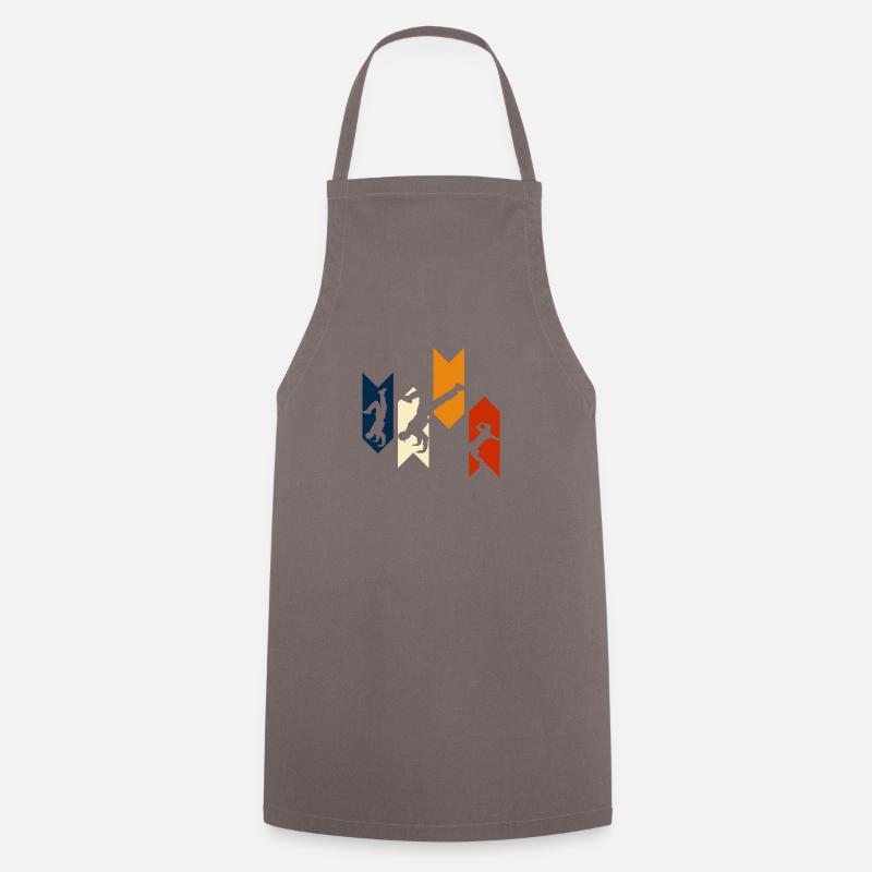 Breakdance rétro vintage-idée cadeau breakdance - Tablier de cuisine - gris