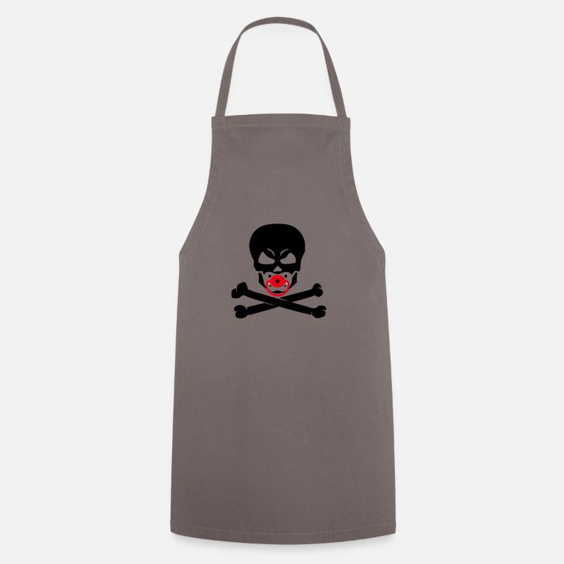 CRÂNE DE BÉBÉ 2C - Tablier de cuisine - gris