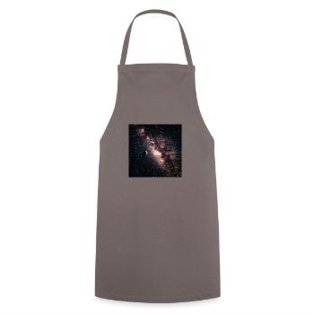 T-shirt Nébuleuses de la Galaxie - Tablier de cuisine - gris - Devant - AI Model Male 185 dark (185cm)