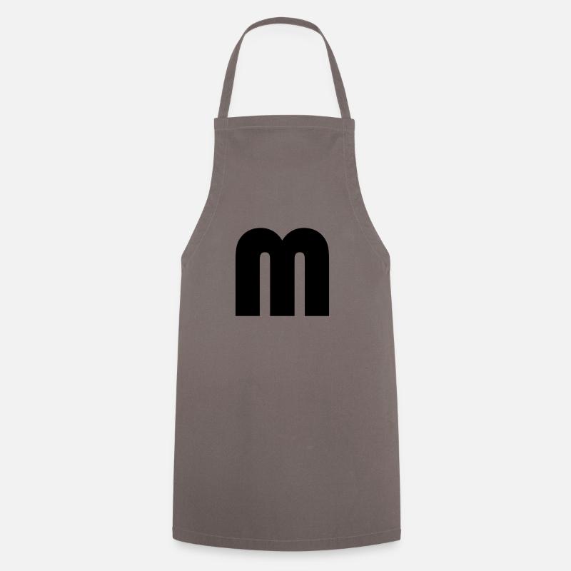 Capital M - Cooking Apron - grey