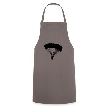 parachutiste - Tablier de cuisine - gris - Devant - AI Model Male 185 dark (185cm)